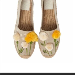 Tory Burch Floral Espadrilles size 7